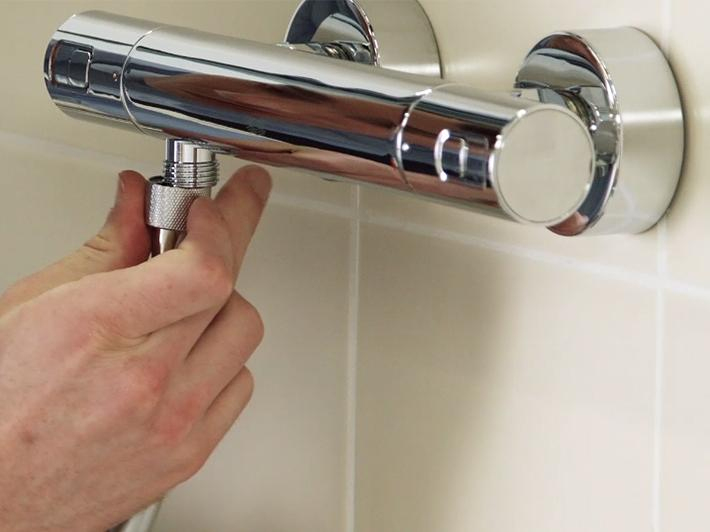 Comment Installer Un Thermostatique Douche – Tuto | Grohe à Comment Installer Un Mitigeur De Douche