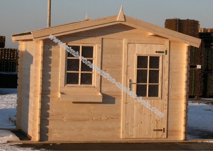 Constructeur Abri De Jardin Bois En Kit 28Mm concernant Abri De Jardin Adossé Castorama