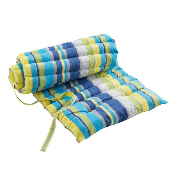 Coussin Bain De Soleil Marina – Bleu – Textile D'Extérieur destiné Coussin Bain De Soleil Pas Cher