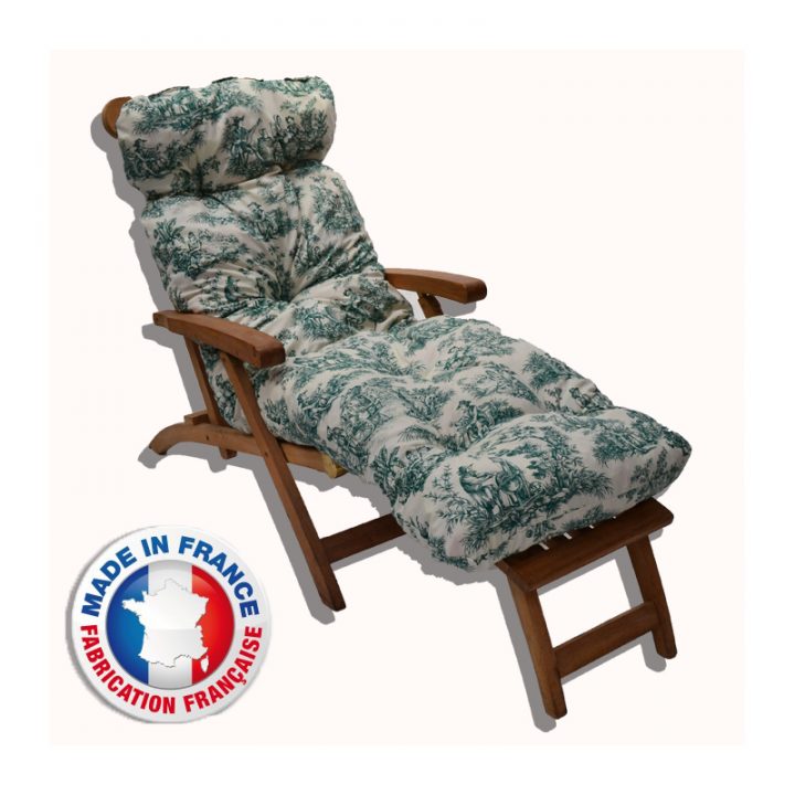 Coussin Bain De Soleil Tissus Jouy Pas Cher Fabriqué En tout Coussin Bain De Soleil Pas Cher