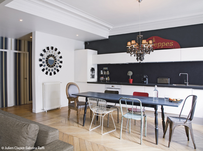 Deco Cuisine Ouverte Sejour serapportantà Salon Salle À Manger 30M2