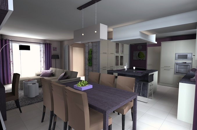 Décoration De Ma Pièce À Vivre pour Salon Salle À Manger 30M2