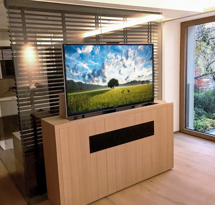 Dernière Réalisation | Meuble Tv Motorisé | Nextvision à Meuble Tv Motorisé Dernière Réalisation | Meuble Tv Motorisé | Nextvision à Meuble Tv Motorisé
