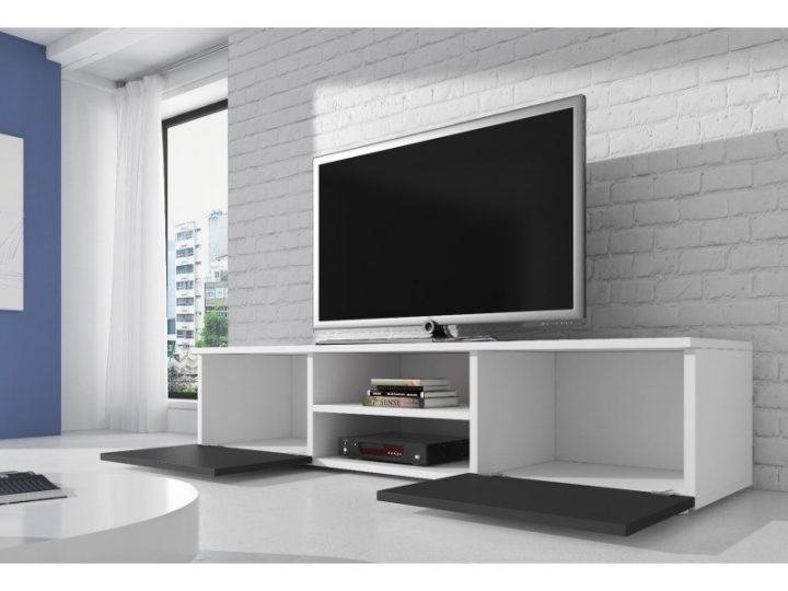 E-Com – Meuble Tv Armoire Tele Table Television "Vegas serapportantà Meubles Télé Conforama