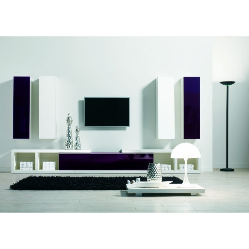 Ensemble Meuble Tv Mural Design - Panel Meuble - Magasin tout Meuble Télé Mural