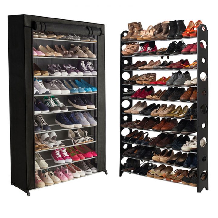 Etagère Range Chaussures 50 Paires Modulable+Housse Noire dedans Range Chaussures But Etagère Range Chaussures 50 Paires Modulable+Housse Noire dedans Range Chaussures But