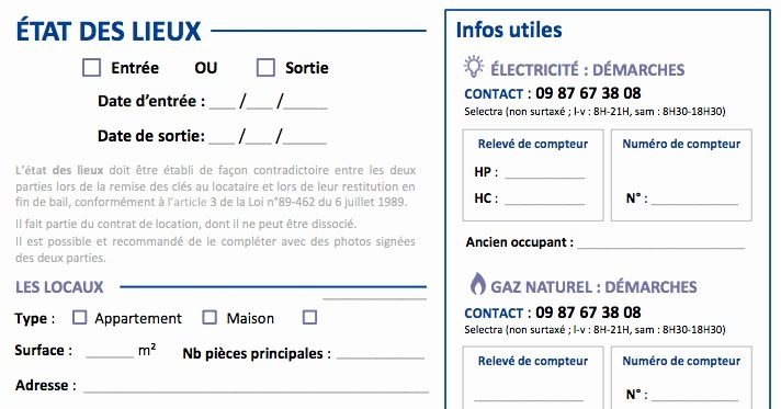 Etat Des Lieux Meublé Nouveau Download Contrat De Location destiné Contrat De Location Meublé Pdf