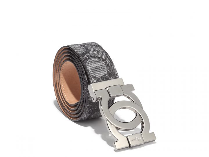 Ferragamo Adjustable Belt In Black For Men (Black/Light pour Ferigami Ferragamo Adjustable Belt In Black For Men (Black/Light pour Ferigami