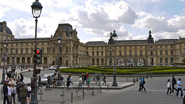 File:p1090014 France, Paris, Le Louvre – Le Jardin Du intérieur Jardin Du Louvre