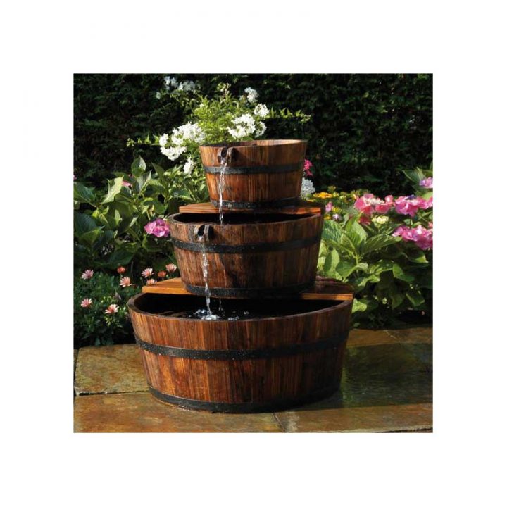 Fontaine De Jardin Edinburgh Ubbink Avec Pompe destiné Fontaine De Jardin