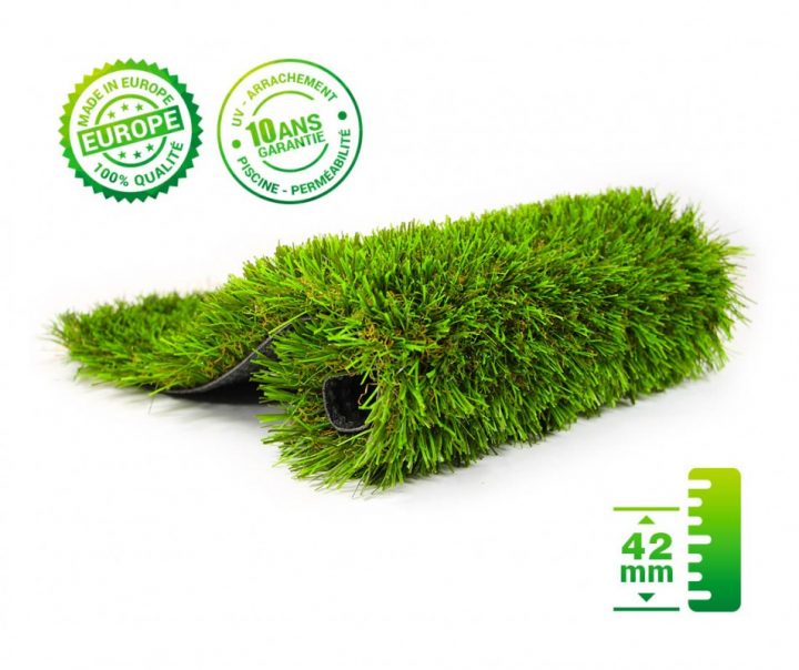 Gazon Synthétique Adore 42Mm Haut De Gamme. Gazon dedans Gazon Synthétique Haut De Gamme
