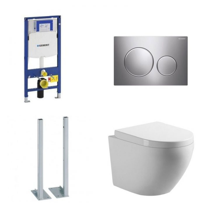 Geberit Autoportant Pack Wc Suspendu Blanc Avec Geberit avec Wc Suspendu Autoportant