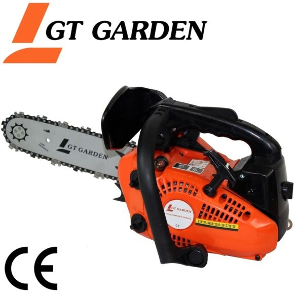 Gt Garden – Tronçonneuse Élagueuse Thermique 25 Cm3, 1.2 Cv, Guide 26 Cm – Pas Cher Achat pour Tronçonneuse Thermique Brico Depot