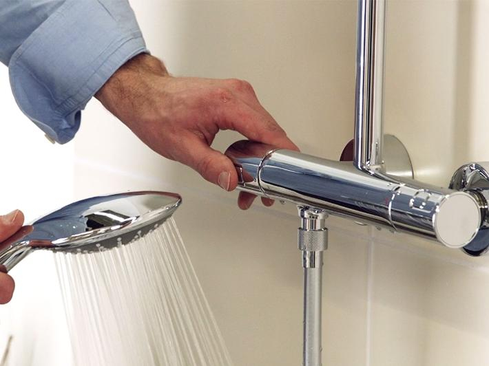 Guide D'Installation – Installer Un Système De Douche Avec destiné Mitigeur Thermostatique Fonctionnement