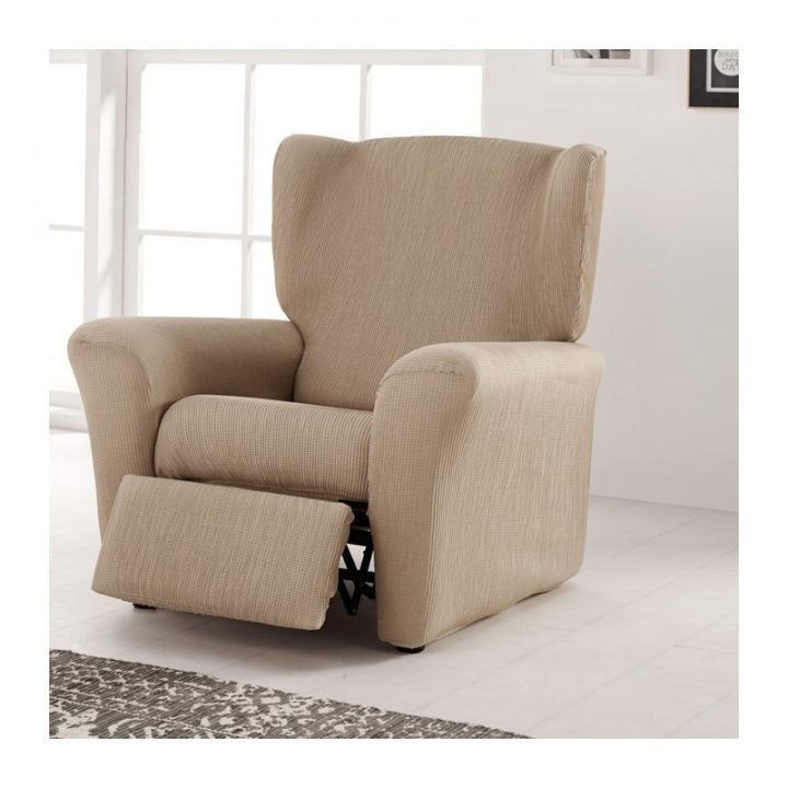 Housse Fauteuil Relax Extensible Bertille intérieur Housse Fauteuil Relax