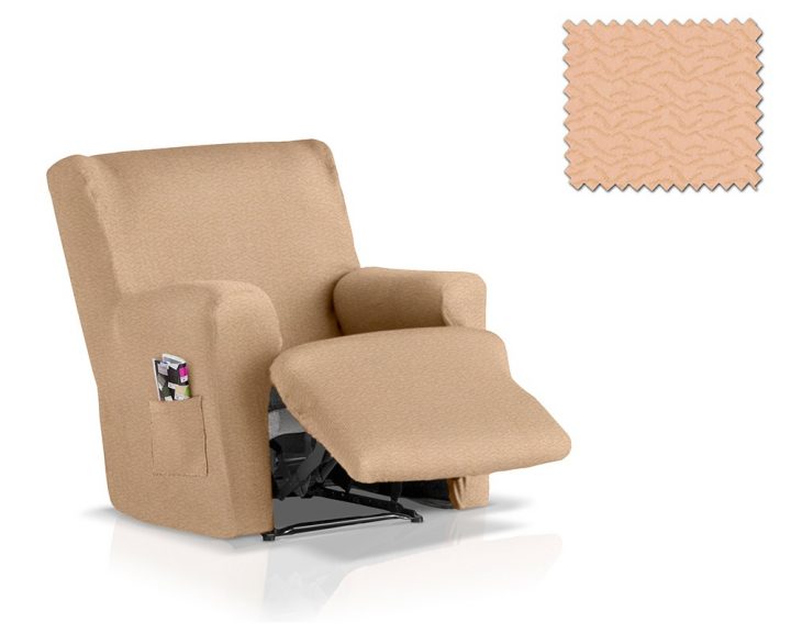 Housse Multi-Élastique Fauteuil Relax Complète Avec Poche tout Housse Fauteuil Relax