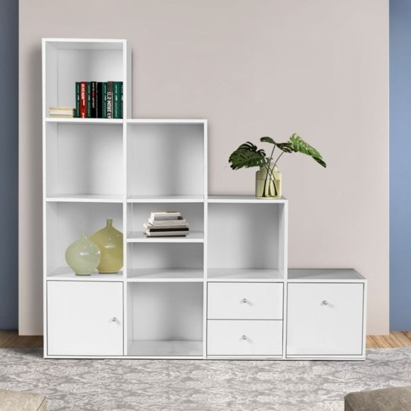 Idmarket – Meuble De Rangement Escalier 4 Niveaux Bois intérieur Meuble Cube Pas Cher Idmarket – Meuble De Rangement Escalier 4 Niveaux Bois intérieur Meuble Cube Pas Cher
