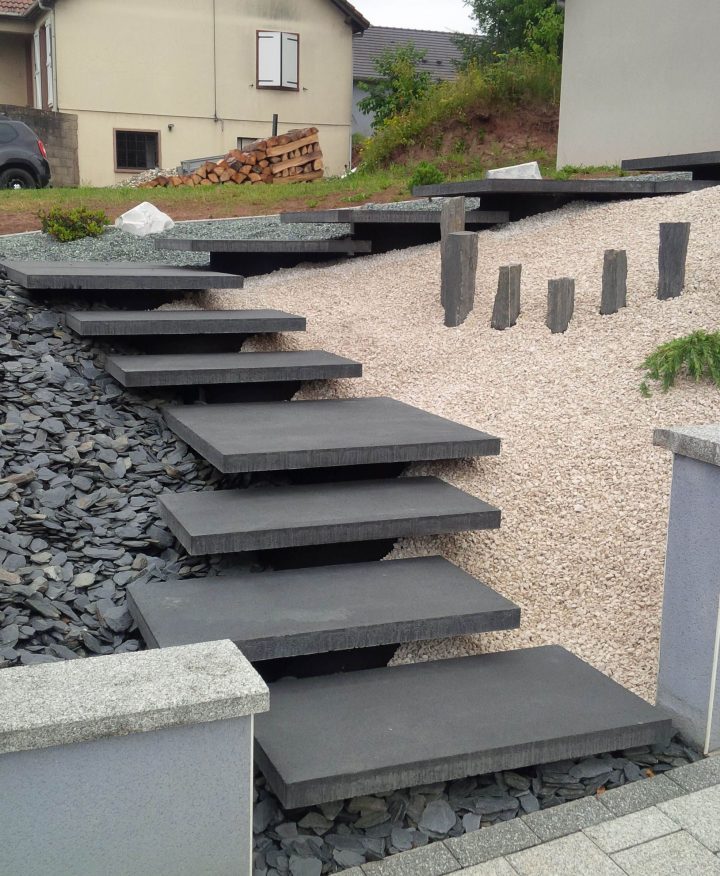 Infinito Moderno Vesuvio | Garden Stairs, Outside Stairs dedans Amenagement Escalier Extérieur Maison