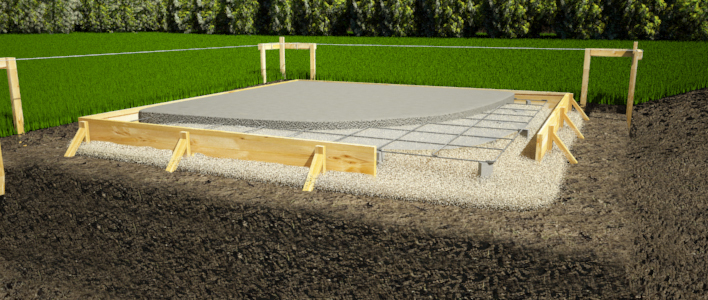 Installation Sur Dalle Ou Plots ?, Abris De Jardin Et à Faire Une Dalle Béton Pour Abri De Jardin