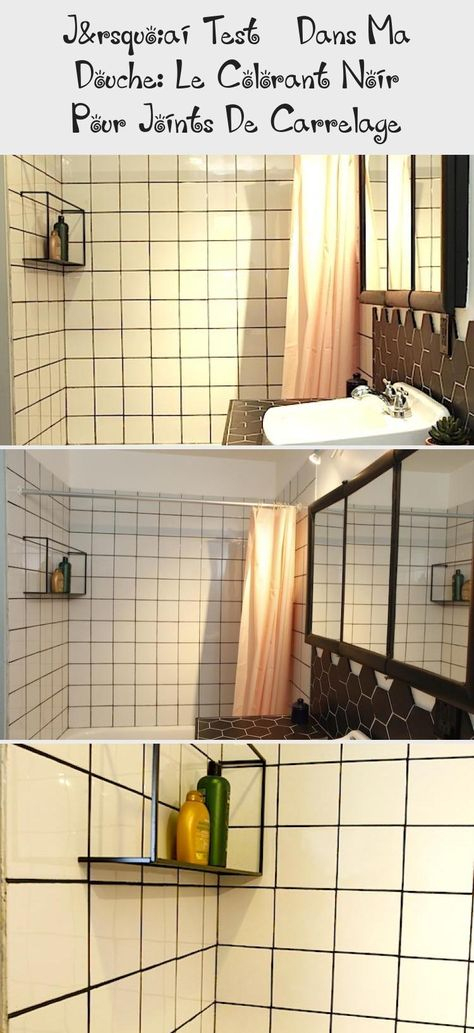 Joint Douche Noir – Acoliheritage pour Modulacolor 2