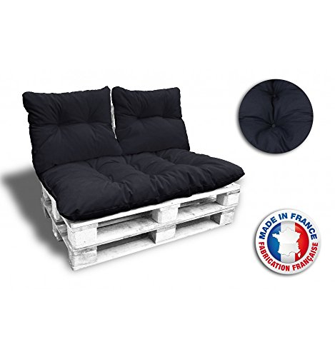 Kit Complet 3 Coussins 1 Assise + 2 Dossiers Pour Canape pour Coussin Canapé Palette Kit Complet 3 Coussins 1 Assise + 2 Dossiers Pour Canape pour Coussin Canapé Palette