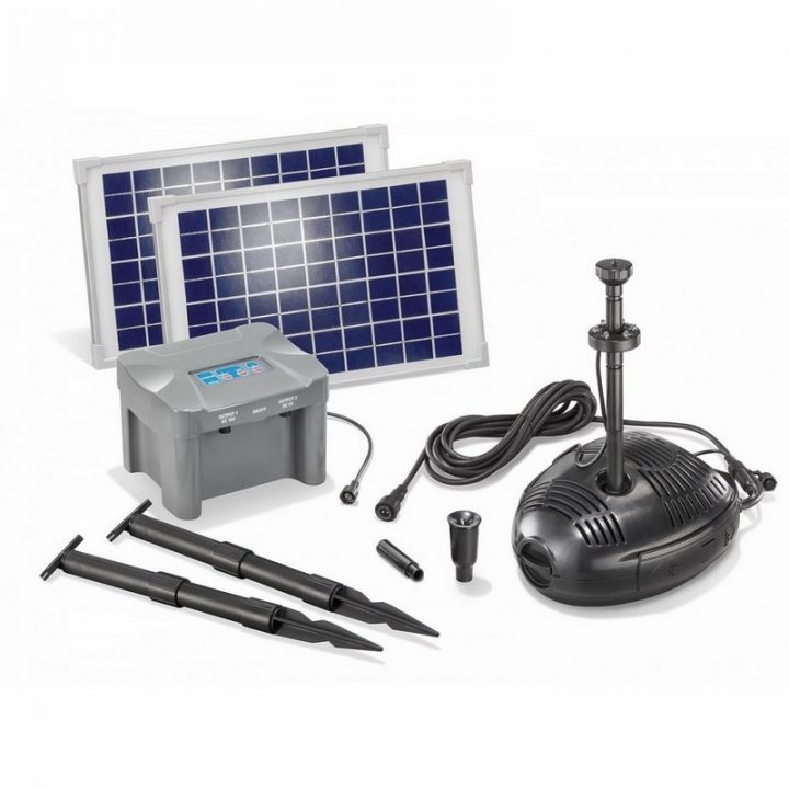Kit Pompe Solaire Bassin Milano Led 20W Avec Batterie Sur destiné Pompe Solaire Bassin Kit Pompe Solaire Bassin Milano Led 20W Avec Batterie Sur destiné Pompe Solaire Bassin
