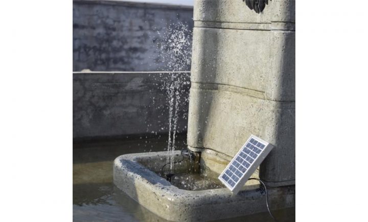Kit Pompe Solaire Pour Bassin De Jardin Avec Panneau avec Pompe Solaire Bassin