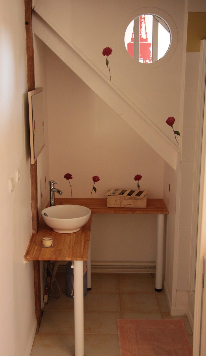 La Chambre New-York | Location Gite Touraine, Indre-Et-Loire encequiconcerne Salle D&#039;Eau 2M2