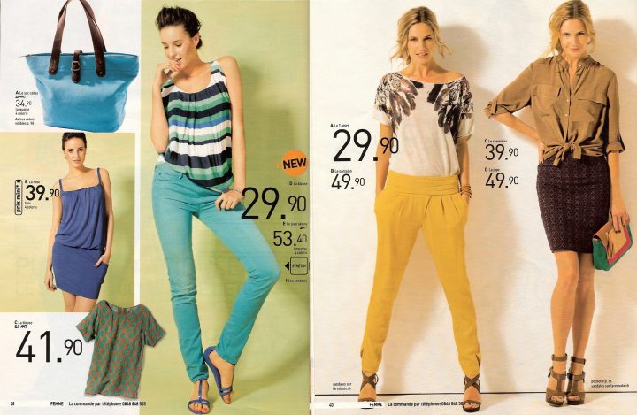 La Redoute – Eté 2012 – Première Démarque Jusqu’à 40 % à La Redoute