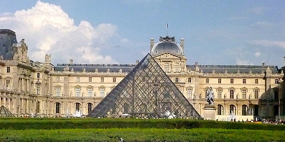 Les Jardins Du Trocadéro En Passant Par Les Tuileries Et à Jardin Du Louvre