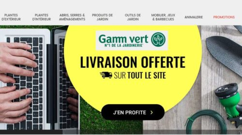 Livraison Gratuite Sur Gamm Vert (Uniquement Jusqu’à Dimanche) avec Promotion Gamm Vert