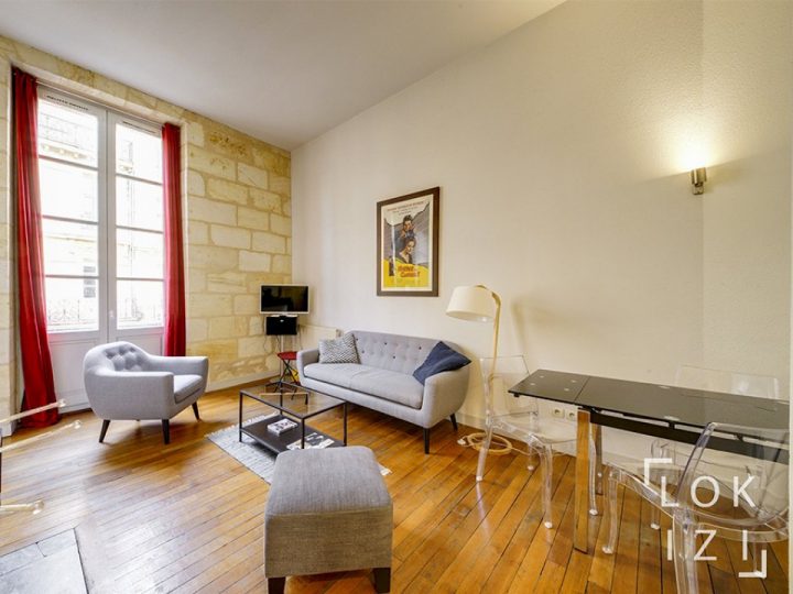 Location Appartement Meublé 2 Pièces 50M² (Bordeaux) Par pour Location Appartement Meublé Bordeaux