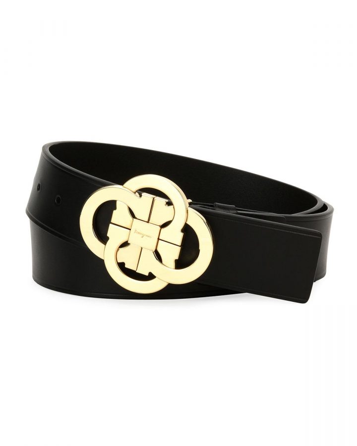 Lyst – Ferragamo Flower-Gancini Leather Belt In Black dedans Ferigami Lyst – Ferragamo Flower-Gancini Leather Belt In Black dedans Ferigami