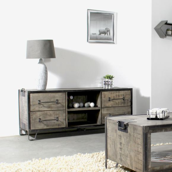 Made In Meubles – Meuble Tv Industriel Bois Et Métal, 4 avec Meubles Industriels Pas Cher Made In Meubles – Meuble Tv Industriel Bois Et Métal, 4 avec Meubles Industriels Pas Cher