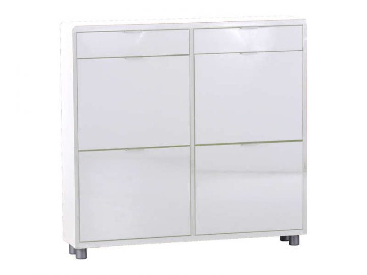 Meuble À Chaussures 4 Abattants 2 Tiroirs Easy 3 Coloris serapportantà Meuble À Chaussures Conforama