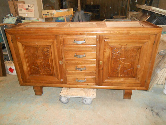 Meuble Année 50 Relooké Style Industriel – Site De intérieur Meuble Année 50