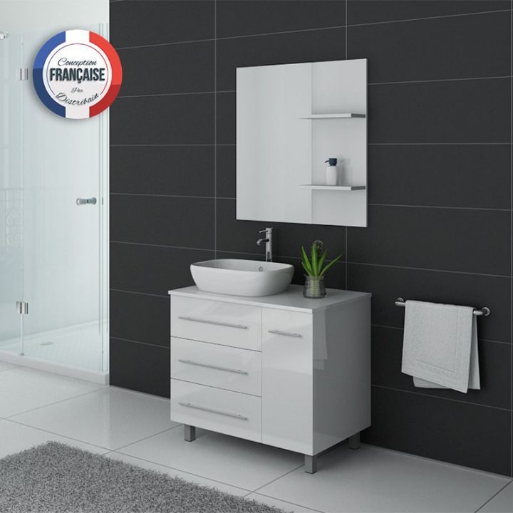 Meuble Blanc Pour Salle De Bain Toscane, Meuble 1 Vasque à Magasin De Meubles Pas Cher Meuble Blanc Pour Salle De Bain Toscane, Meuble 1 Vasque à Magasin De Meubles Pas Cher