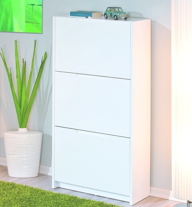 Meuble Chaussure Blanc Laqué – Art Irene encequiconcerne Meuble A Chaussure Blanc Laqué