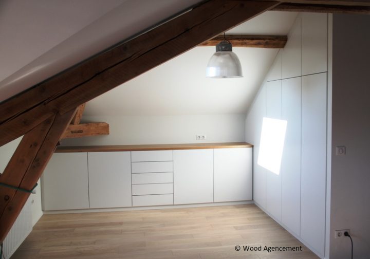 Meuble De Rangement Sous Pente – Wood Agencement Wood concernant Meuble Sous Pente Sur Mesure En Ligne Meuble De Rangement Sous Pente – Wood Agencement Wood concernant Meuble Sous Pente Sur Mesure En Ligne