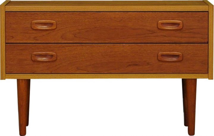 Meuble De Rangement Vintage Danois En Teck – Design Market destiné Meuble Danois