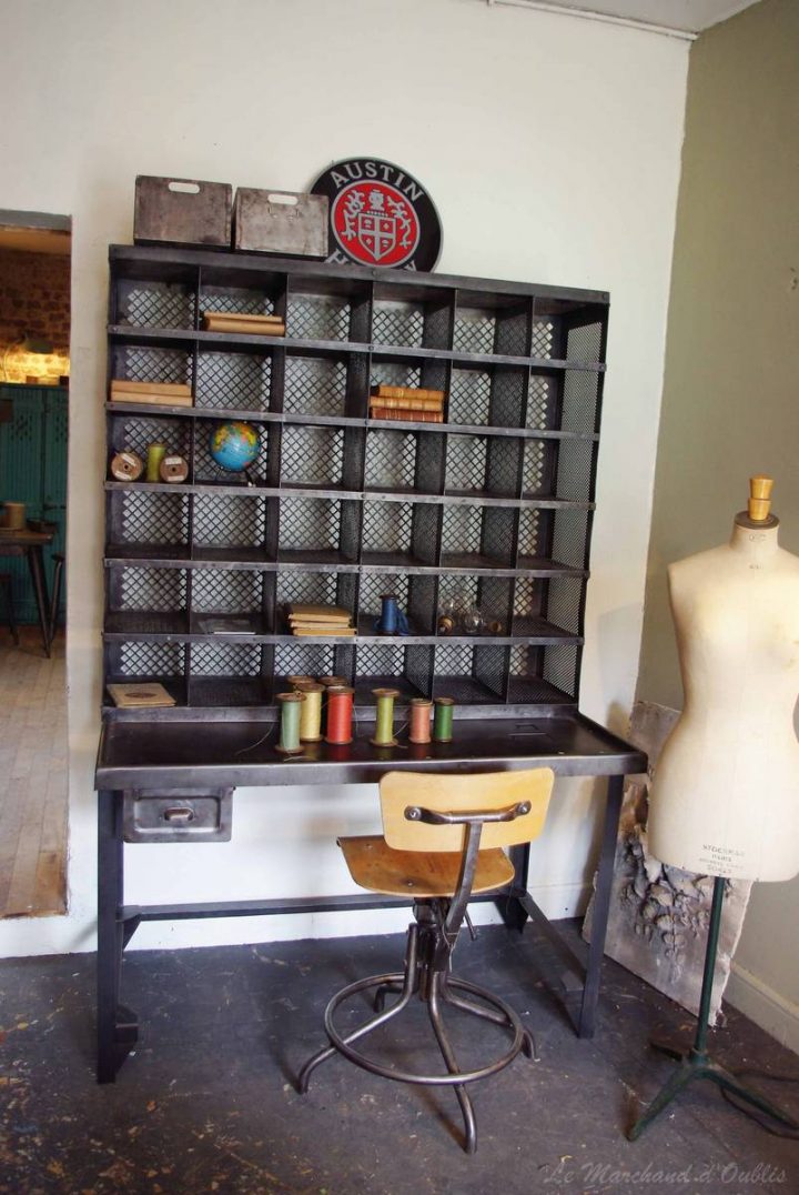 Meuble De Tri Postal Par Le Marchand D'Oublis pour Meuble Tri Postal