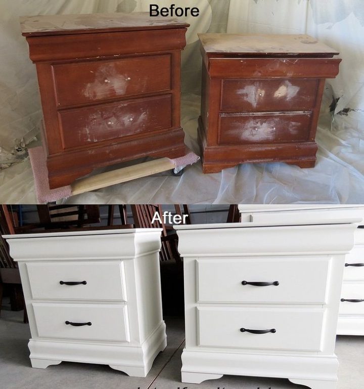 Meuble En Bois Repeint Avant Apres (9) | Repeindre Un pour Comment Renover Un Meuble Meuble En Bois Repeint Avant Apres (9) | Repeindre Un pour Comment Renover Un Meuble