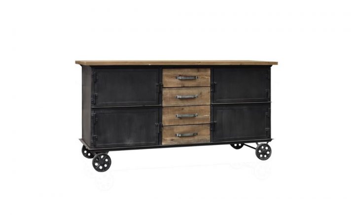 Meuble Industriel Campagne Bahut Enfilade À Roulettes Bois avec Meubles Industriels Pas Cher Meuble Industriel Campagne Bahut Enfilade À Roulettes Bois avec Meubles Industriels Pas Cher