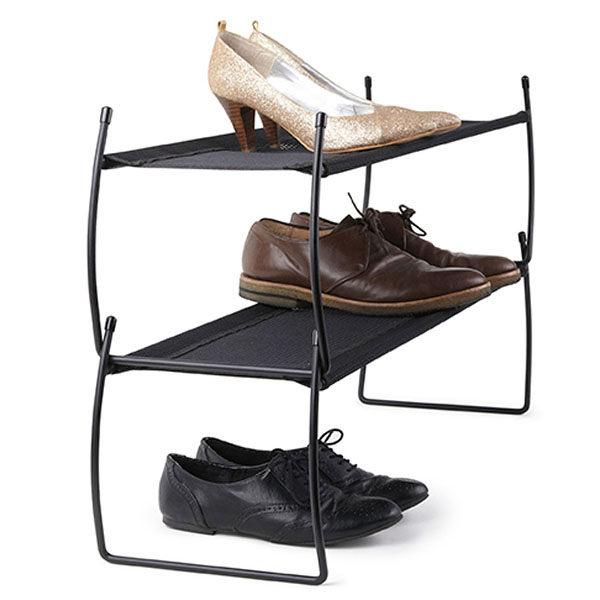 Meuble Range Chaussures 2 Étagères Noires Pour 8 À 10 à Range Chaussures But Meuble Range Chaussures 2 Étagères Noires Pour 8 À 10 à Range Chaussures But