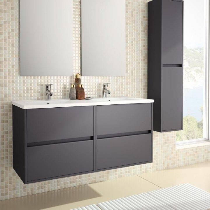 Meuble Salle De Bain 120 Cm, 4 Tiroirs, Plan Vasque avec Site De Don De Meuble Meuble Salle De Bain 120 Cm, 4 Tiroirs, Plan Vasque avec Site De Don De Meuble