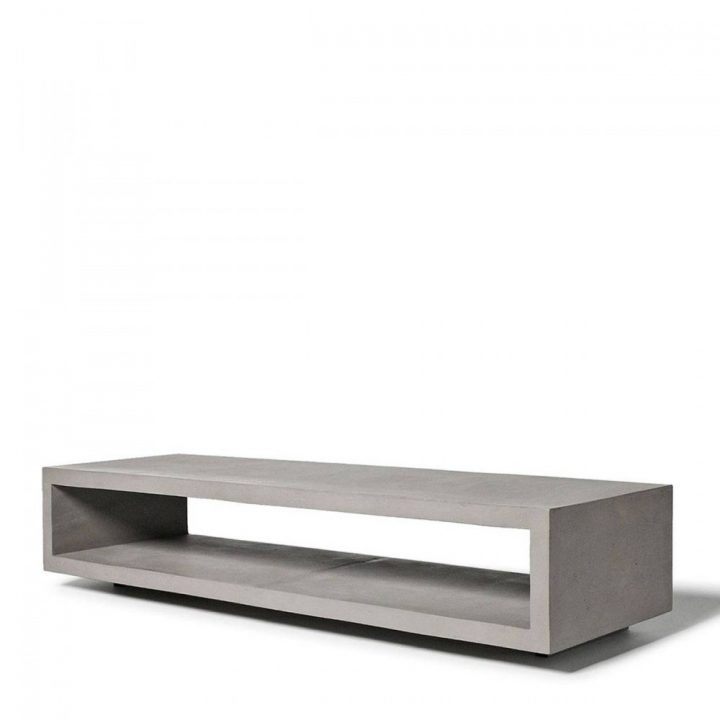 Meuble Tv En Béton Monobloc By Drawer.fr dedans Meuble Tv Beton Meuble Tv En Béton Monobloc By Drawer.fr dedans Meuble Tv Beton