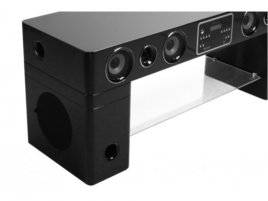 Meuble Tv Home Cinéma Intégré Watts Ii – Bluetooth – Noir tout Meuble Tv Avec Enceinte Meuble Tv Home Cinéma Intégré Watts Ii – Bluetooth – Noir tout Meuble Tv Avec Enceinte