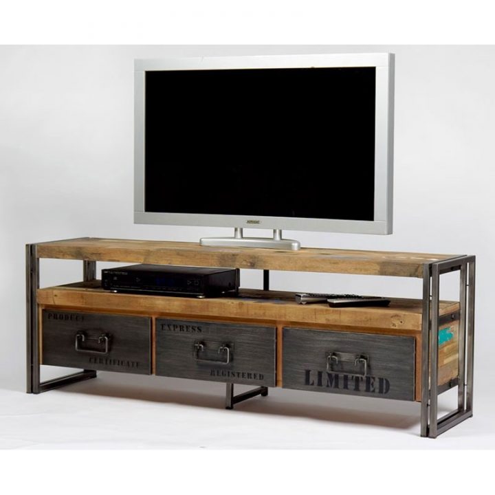 Meuble Tv Industriel Occasion – Postcoitum serapportantà Meuble Industriel Occasion