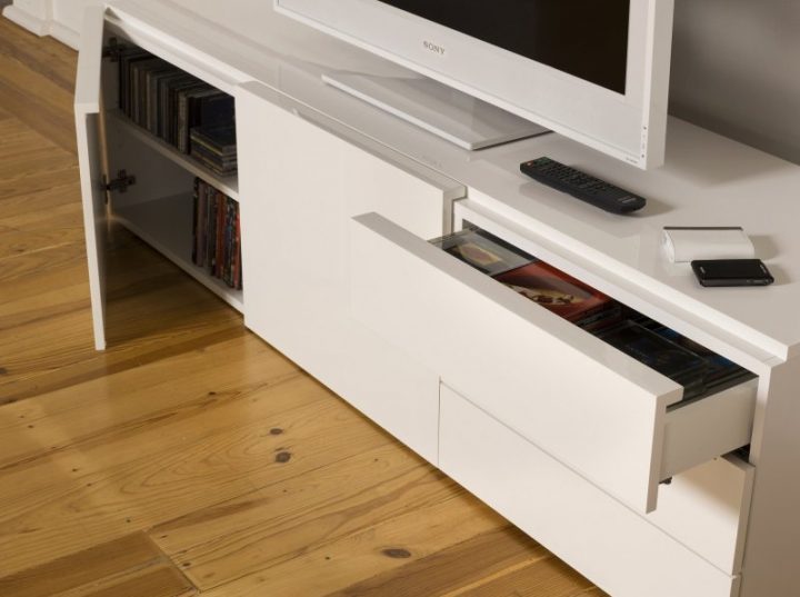 Meuble Tv Rangement – Choix D'Électroménager encequiconcerne Meubles Yvrai