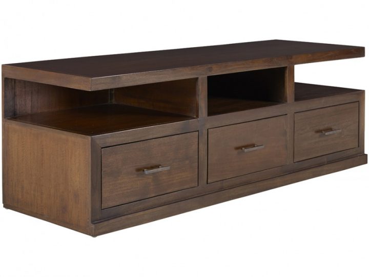 Meuble Tv Teck Massif encequiconcerne Meuble Tv Aston